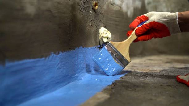 SJ Waterproofing Pros commercial waterproofing team near Cecil, WI